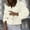 White, variant on Women Solid Color Long Sleeved Short Double Pocket Woolen Jacket Anorak Jacket Women Womens Jackets Fall Zip up Sweaters for Women Longer Womens Jackets Extra Large Women Jackets Embroidery Jackets