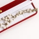 thumbnail image 5 of 420 piezas de cuentas de vidrio de 4 mm a 10 mm, cuentas de vidrio redondas de color beige, cuentas de tamaño mixto para la fabricación de joyas, collares, pulseras, manualidades Xemadio JPXSD-171, 5 of 7