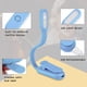 thumbnail image 3 of Lámpara de lectura recargable por USB con clip, 3 modos de protección ocular (blanco/cálido/blanco cálido), luz de lectura flexible de 360° para el cuello, ideal para leer en la cama, niños y Kindle,, 3 of 5