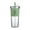 Green, variant on CMrtew Clear Acrylic Travel Tumbler with Lid Premium Double Wall Insulated Reusable Cup, High Temperature Resistance Plastic Water Bottle for Hot/Cold Beverages