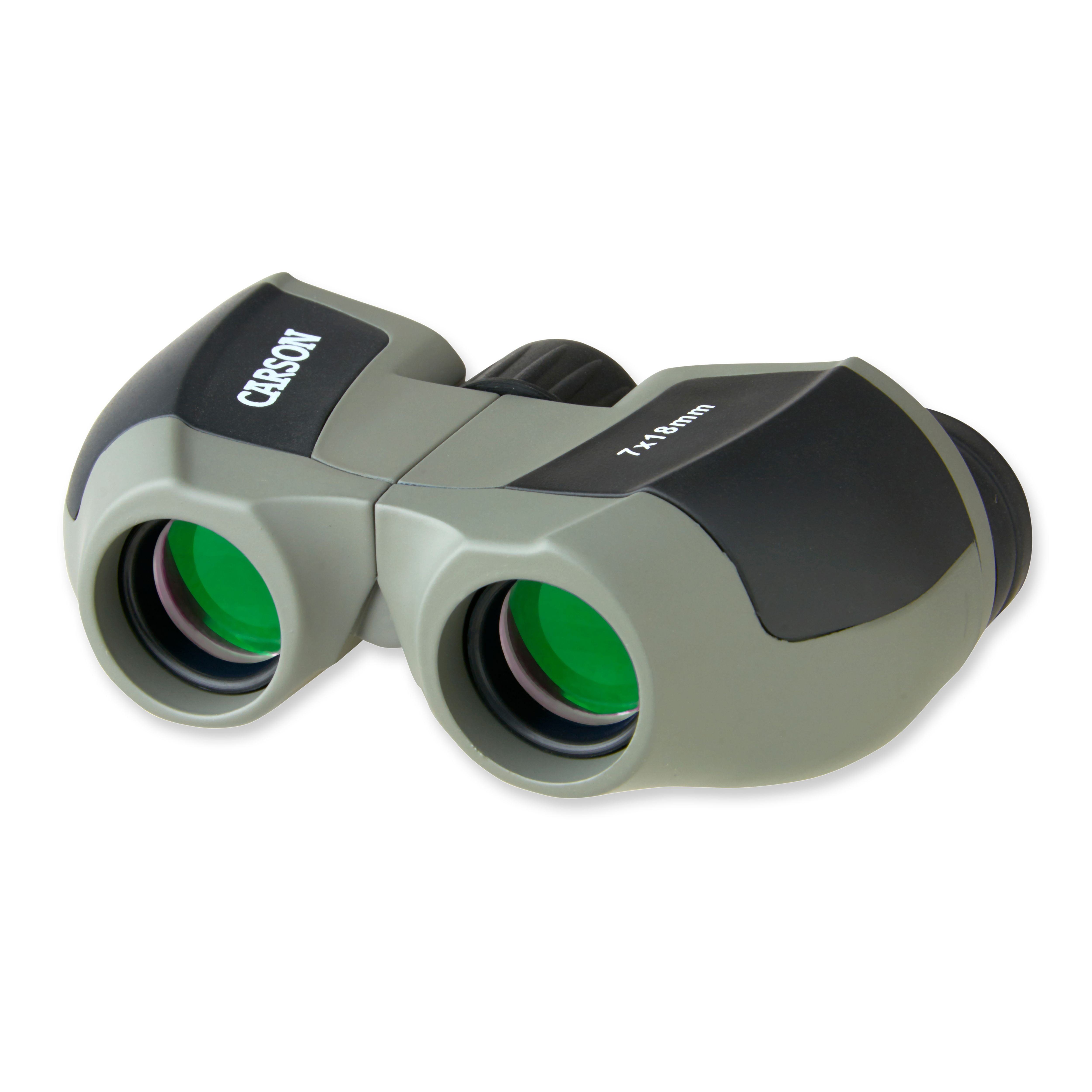 Carson MiniScout 7x18mm Compact and Lightweight Binoculars
