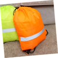 thumbnail image 4 of Sacs à Tirer Pochettes de Rangement Polyester Grande Capacité Orange Résistant à l'Usure Gym Dos, 4 of 6