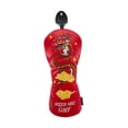 thumbnail image 4 of Funda para cabeza de golf para palos de golf, diseño de dragón chino, cubierta de madera para cabeza de golf, protector ligero antiarañazos para depor Rojo UT 26cmx11cm, 4 of 8