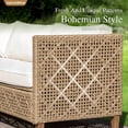 thumbnail image 4 of Juego de muebles de patio Sophia & William Boho Wicker Rattan, 4 of 9