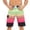 5-Yellow, variant on Mens Swim Trunks with Compression Liner Quick Dry Swim Shorts Swimming Trunks Stretch Bathing Suit Boardshorts Zipper Pockets Beige Vintage Stripes Large,Yellow,40