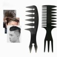 thumbnail image 2 of Typpkmm Peine Profesional De Peluquería Para Hombre Peine Peinados Peines Peluqueria Profesional Cepillo De Pelo De Diente Ancho Peines De Peinado, 2 of 7