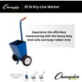 thumbnail image 6 of Champion Sports Dry Line Marker, 25 LB Capacity, 6 of 6