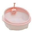 thumbnail image 2 of Caja de arena para gatos Yuyangstore Bandeja de arena para gatos rosa, 2 of 8