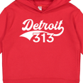 thumbnail image 3 of Inktastic Detroit 313 Toddler Hoodie, 3 of 4