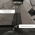 thumbnail image 5 of Outsunny 7-Person Camping Tent with Carrying Bag, 5 of 9