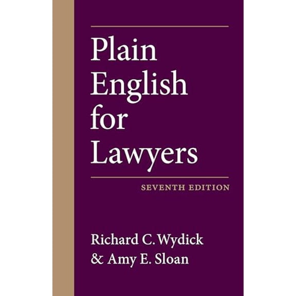Pre-Owned Plain English for Lawyers (Paperback) 1531023495 9781531023492