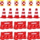 thumbnail image 2 of 36pcs Mini Traffic Cones Mini Fences And Buckets Traffic Road Toy Playset Traffic Model Toys, 2 of 3