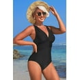 thumbnail image 7 of Beautyin Sexy Monokini Swimwear One Piece Swimsuit Women V Collar Bathing Suit, 7 of 7