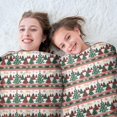 thumbnail image 5 of Multicolor Christmas Tree Pattern Round Blanket,Comfortable Soft Flannel Throw Blanket,All Season,Warm Lightweight Blankets for Sofa Bed Couch Living Room Chair 60"x60", 5 of 5