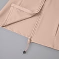 thumbnail image 5 of Maqroz Shirts for Women UPF 50+ Sun Protection Long Sleeve Full Zip Athletic Jacket with Thumb Holes Slim Fit Yoga Running Outdoor Fashion Clothing with Pockets Pink XL, 5 of 7
