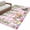 Pink, variant on Small Round Rug 3Ft Washable Non-Slip, Happy Easter Circle Area Rugs for Living Room Bedroom, Cutte Rabbits Eggs Floral Plants Watercolor Indoor Floor Mats Carpet Runner for Home Decor