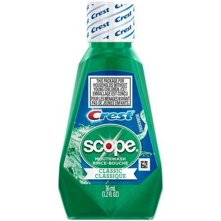Scope Classic Mouthwash Original Mint Flavor-Trial Size - 44ml