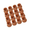 thumbnail image 4 of kurtrusly Capuchons de Pieds en Silicone pour Chaise Couvre-Pieds Coussinets Protecteurs Brun Rond, 4 of 9