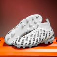 thumbnail image 3 of Zapatos de fútbol ultraligeros para hombre, botas de fútbol profesionales FG/TF de alta calidad, botines largos, cómodas, gran oferta, 3 of 5