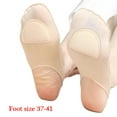 thumbnail image 5 of KCAHPAN Ball of Foot Cushion Socks Women Toe Cover with Padding Toe Toppers Liner Socks, 5 of 19