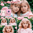 thumbnail image 3 of GoldSong Selfie Kids Camera, 48MP 2.4in Digital Camera with DIY Cat Kitty for Girls, Christmas/Birthday Gift for 3 4 5 6 7 8 9 Year, with 32GB Card Pink, 3 of 8
