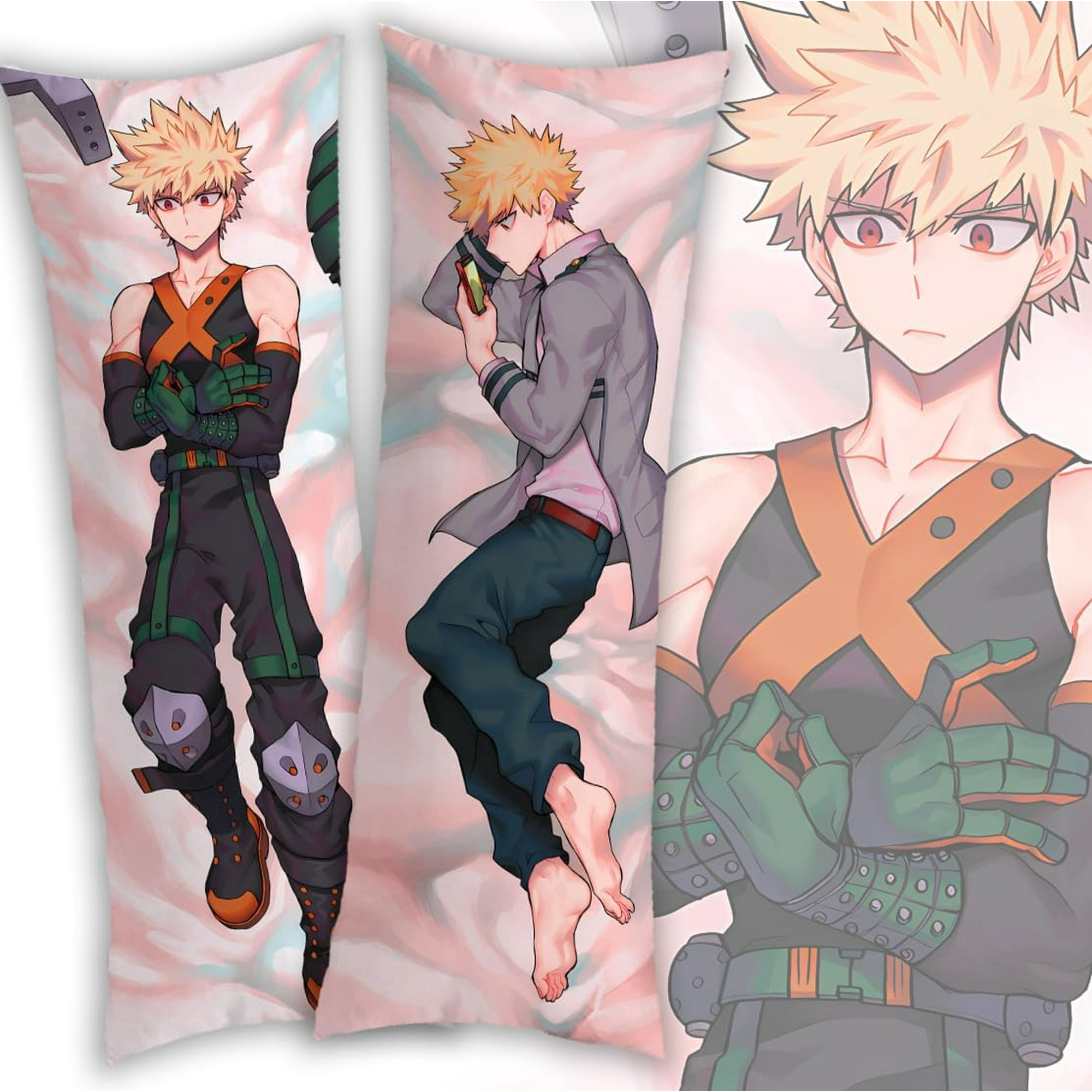 FUNCASES Bakugou Katsuki Body Pillows Body Pillow Anime Body Pillow Anime Girl Short Plush Pillowcase Japanese Anime Body Pillow Cover Hugging Pillow Cover Walmart