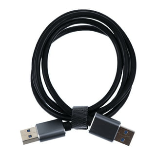 USB to USB Cable, Data Transfer USB3.0 males to male Cable Double End USB  Cord for Camera Enclosures Laptop Laptop 0.5m