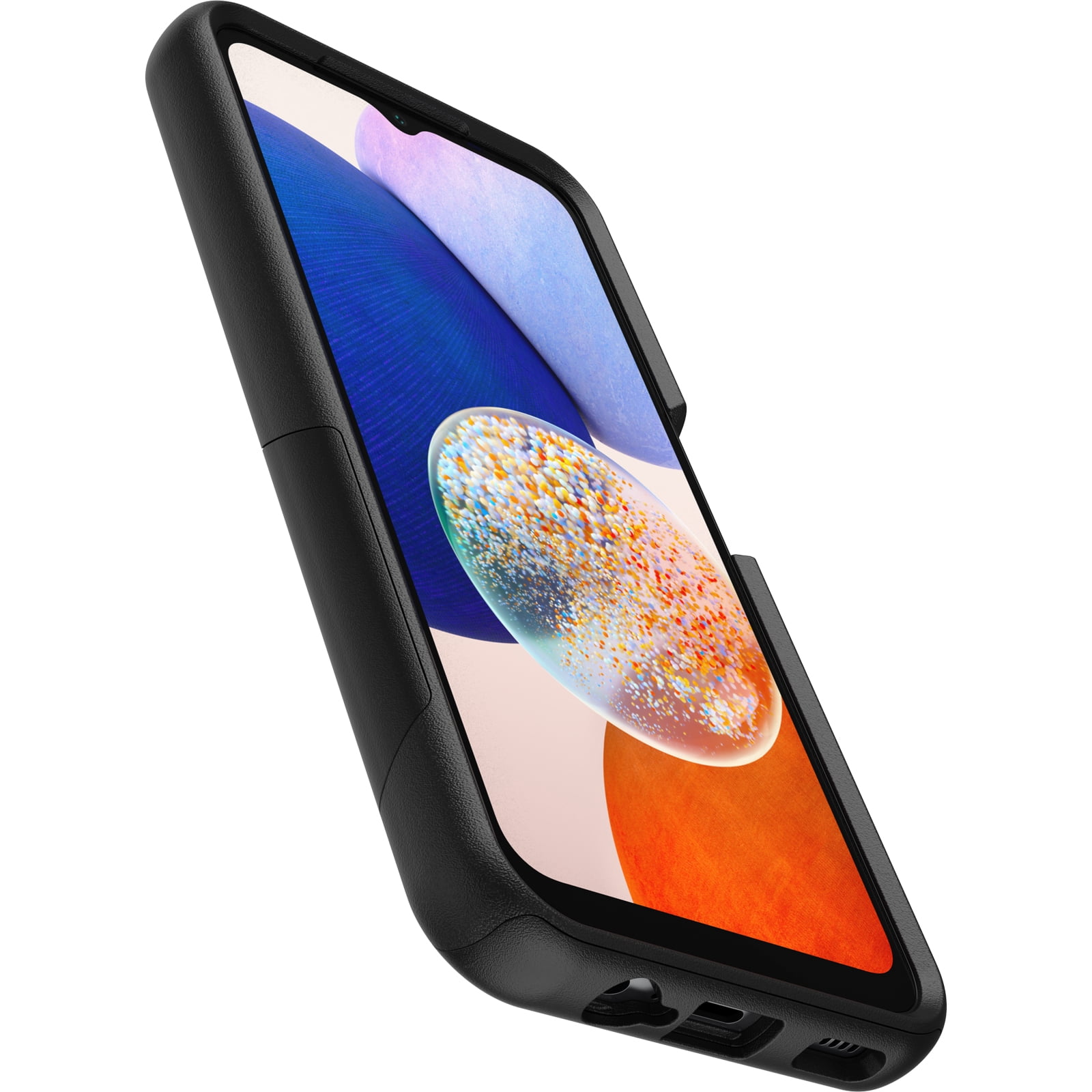 (2 pack) OtterBox Commuter Series Lite Case for Samsung Galaxy A14 5G - Black