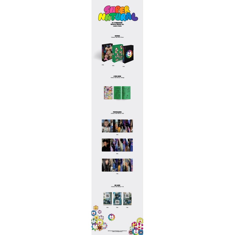 NEWJEANS - [Supernatural] Single Album WEVERSE ALBUMS RANDOM