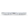 thumbnail image 2 of Dazzlingdaimonds Jewels 2.00 Ct Round Cut White Diamond Engagement Wedding Promise Eternity Band Ring 14K White Gold Plated 925 Sterling Silver For Women's -9, 2 of 4