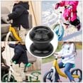 thumbnail image 4 of Blantye 29.6mm Auriculares con vástago de Horquilla Delantera de aleación de Aluminio para niños Accesorio de Bicicleta de Equilibrio(Black), 4 of 5
