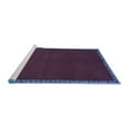thumbnail image 2 of Ahgly Company Machine Washable Indoor Rectangle Abstract Blue Contemporary Area Rugs, 5' x 7', 2 of 4
