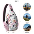thumbnail image 3 of Sac à Dos Rétro Tropical Bloom pour Femmes, Sac de Voyage Artistique Léger avec Motif Floral, 3 of 6