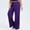 *Purple, variant on ClodeEU Women's Plus Size High Waisted Drawstring Sports Pants,Wide Leg Lounge Loose Pants,Size XL-5XL Navy,Womens Plus XL