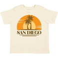 thumbnail image 3 of Inktastic San Diego California Retro Sunset Boys or Girls Toddler T-Shirt, 3 of 5