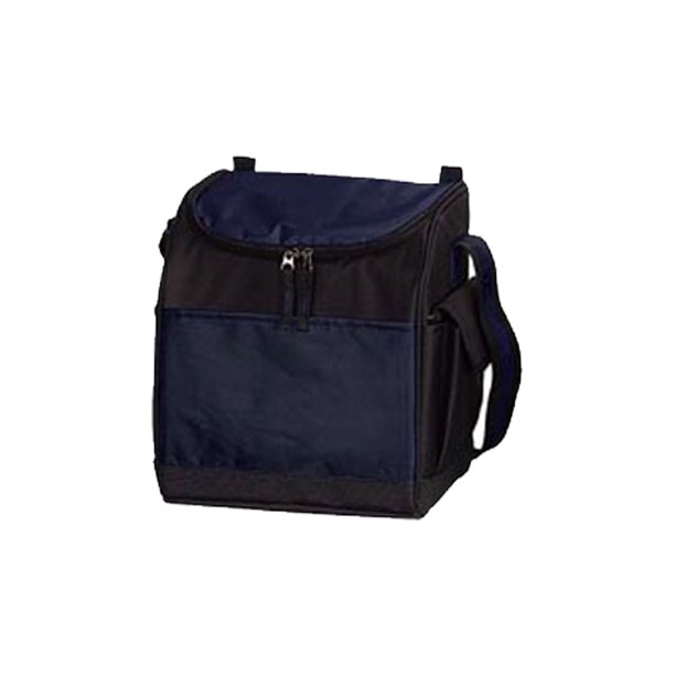 NAVY 12 CAN HATCHBACK ZIP COOLER