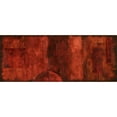 thumbnail image 3 of Slocum, Nancy 14x8 Black Modern Framed Museum Art Print Titled - Scarlet Serendipity II, 3 of 5