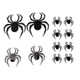 thumbnail image 1 of 12Pcs Halloween Themed Wall Stickers Decorative Spider Wall Decals Party Layout Decors, 1 of 9