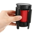thumbnail image 4 of BRIGHTFUFU Safety Barrier Caution Belt Retractable Cloth Black 1Pcs for Construction Sites, 4 of 8