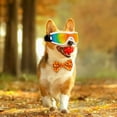 thumbnail image 5 of Pink Pet Goggles Small, UV Protection Sunglasses for Cats 1 Pack, Windproof Eye Wear with Adjustable Strap, Cute Outdoor Glasses for Puppies 4.1x1.8 Inch, 5 of 8