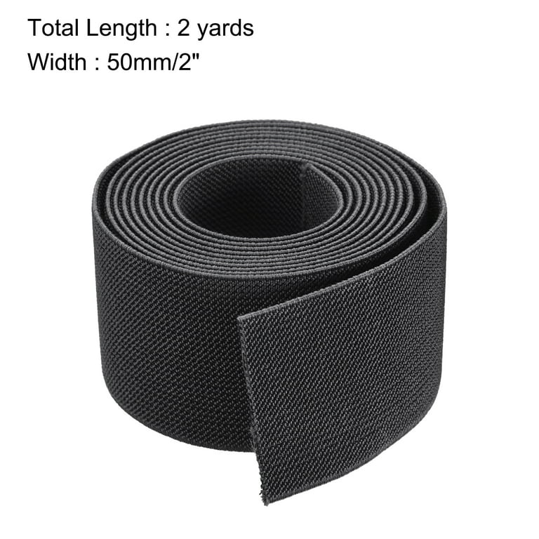 2 Yard Elastic Band for Sewing 2 Inch Wide-Elastic Band for Belts-Elastic  Ribbon for Sewing Craft-Elastic Ribbon for Sewing Craft-Elastic Tape for