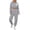 White, variant on Edvintorg Track Suits for Women Set 2 Piece Outfits Sweatsuit with Pants Sweat Set Casual Long Sleeve Cropped Hoodies Jogging Suits