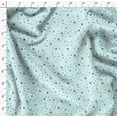 thumbnail image 4 of Soimoi Green Heavy Canvas Fabric Stars Star Print Fabric by Yard 58 Inch Wide, 4 of 6