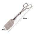 thumbnail image 2 of Elegante juego de cuchillos para servir tartas de plata, material de primera calidad para celebraciones atemporales, 2 of 5