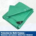 thumbnail image 2 of Motoforti Waterproof Tarp 16 x 20ft Sun Blocking Protective Cover for Camping Tarps Tent Boat RV Green, 2 of 7