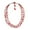 Red, variant on Synthetic Coral Beauty Multi-strand Red Necklace