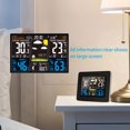 thumbnail image 4 of FanJu FJ3365 Weather Station Air Pressure Forecast Alarm Indoor Outdoor Thermometer Hygrometer Wireless Multifunction Clock, 4 of 6