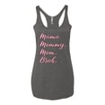 thumbnail image 2 of Wild Bobby Mama Mommy Mom Bruh Women Tri-Blend Racerback Tank Top, 2 of 6