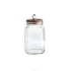 thumbnail image 2 of 53Oz Vintage Style Glass Sealed Jar Clear Kitchen Storage Container With Airtight Wooden Lid For Cookies Candy Coffee Beans Snacks And Dry Food Organization, 2 of 8