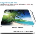 thumbnail image 5 of Beach in Sunset Mouse Pad,Non-Slip Rubber Base Wireless Gaming MousePads for Computers Laptop Office,Cute Mouse Pads with Designs for Women, 5 of 6